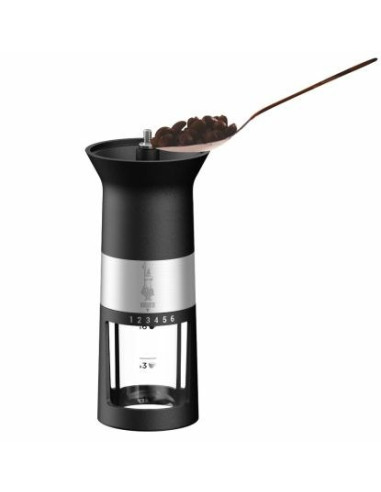 Bialetti - Młynek Do Kawy Pro - Czarny
