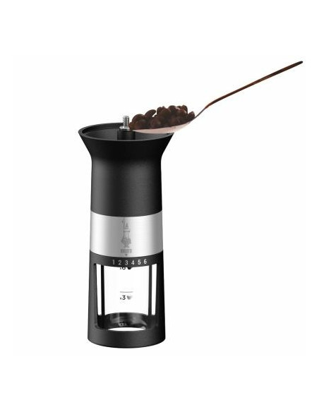 Bialetti - Młynek Do Kawy Pro - Czarny