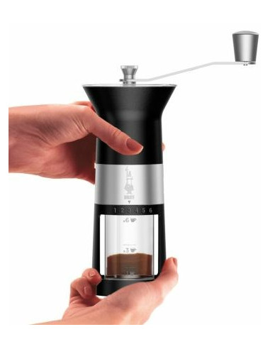 Bialetti - Młynek Do Kawy Pro - Czarny