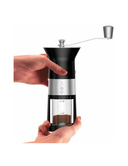 Bialetti - Młynek Do Kawy Pro - Czarny