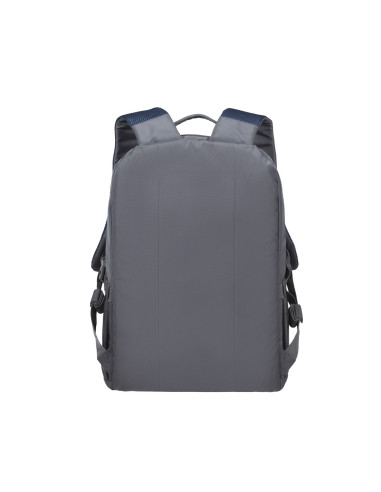 Rivacase Plecak Na Laptop 13,3-14" Alpendorf Eco, Szary, Materiał Wodoodporny, Eko Rpet, Kieszenie Na Smartfon, Dokum.,Akces.