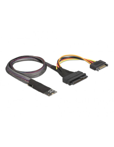Adapter Nvme Delock M.2 Key M Zu U.2 Sff-8639 Nvme Adapter 50Cm