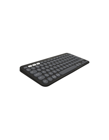 Logitech 920-012239 Klawiatura Dołączona Myszka Uniwersalne Rf Wireless + Bluetooth Qwerty Amerykański Międzynarodowy Grafitowy