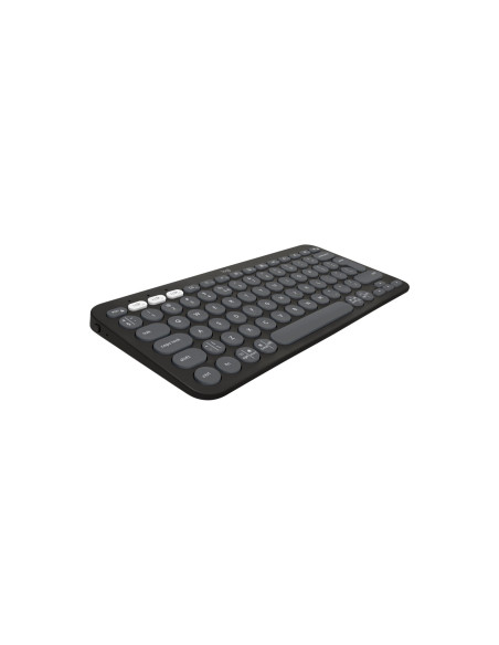 Logitech 920-012239 Klawiatura Dołączona Myszka Uniwersalne Rf Wireless + Bluetooth Qwerty Amerykański Międzynarodowy Grafitowy