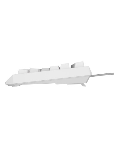 Klawiatura Genesis Thor 230 Tkl Gaming Usb Qwerty Us English Biały