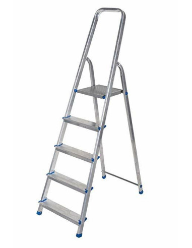 Awtools Drabina Aluminiowa Wolnostojąca 5 Stopni 150 Kg
