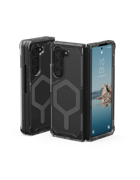Etui Uag Urban Armor Gear Plyo Pro Do Samsung Galaxy Z Fold5, Ash (Grau Transparent)/Space Grau