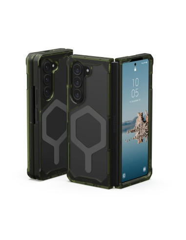 Etui Uag Urban Armor Gear Plyo Pro Case | Samsung Galaxy Z Fold5 | Olive (Transparent)/Space Grau