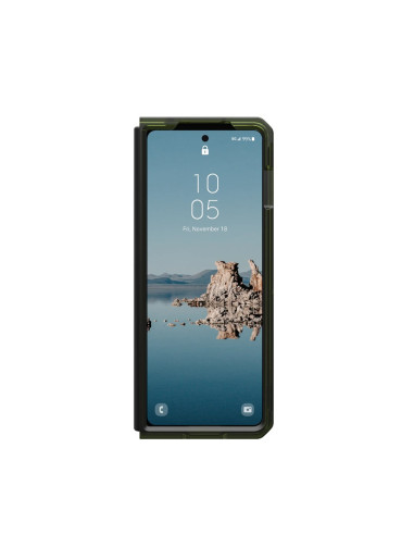 Etui Uag Urban Armor Gear Plyo Pro Case | Samsung Galaxy Z Fold5 | Olive (Transparent)/Space Grau