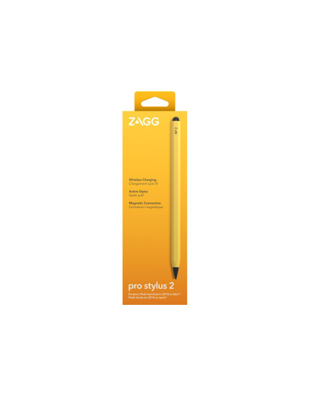 Rysik Do Tabletu Zagg Pro Stylus 2, Tablet, Apple, Yellow, Ipad Pro 11 & Ipad Pro 12.9, Capacitive, Built-In