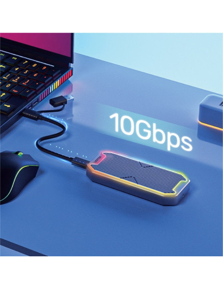 Unitek Solidforce Spectrum Obudowa Ssd Szary M.2