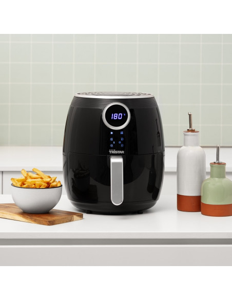 Frytkownica Tristar Digital Crispy Frycerka Fr-6956 Moc 1500 W Pojemność 4.5 L Czarna