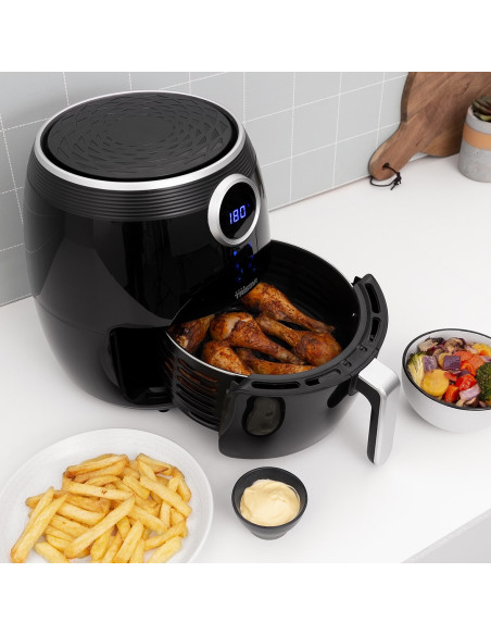 Frytkownica Tristar Digital Crispy Frycerka Fr-6956 Moc 1500 W Pojemność 4.5 L Czarna
