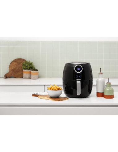Frytkownica Tristar Digital Crispy Frycerka Fr-6956 Moc 1500 W Pojemność 4.5 L Czarna