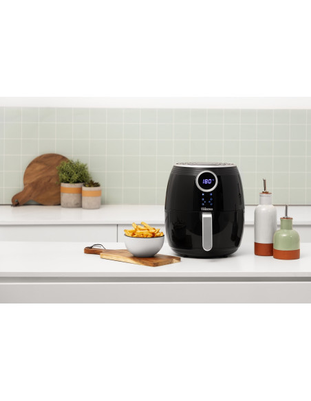 Frytkownica Tristar Digital Crispy Frycerka Fr-6956 Moc 1500 W Pojemność 4.5 L Czarna