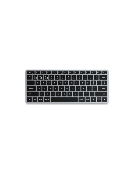 Klawiatura Satechi Slim X1 - Klawiatura Bluetooth Do Trzech Urządzeń Usb-C Us (Space Gray)