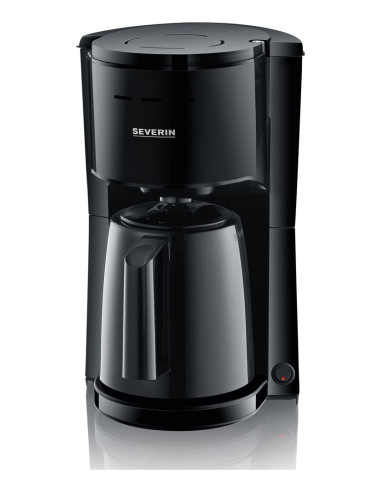 Ekspres Do Kawy Severin Ka 9307 Z 2 Termosami 1000W Czarny