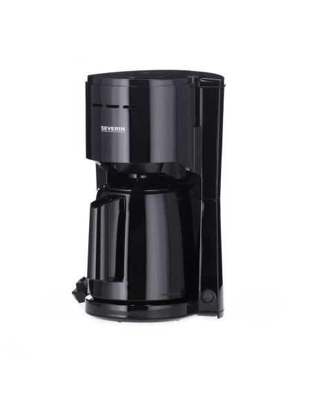 Ekspres Do Kawy Severin Ka 9307 Z 2 Termosami 1000W Czarny
