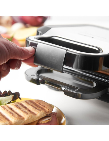 Russell Hobbs 26810-56 Toster 750 W Czarny, Stal Nierdzewna