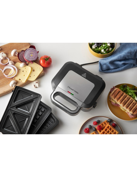 Russell Hobbs 26810-56 Toster 750 W Czarny, Stal Nierdzewna
