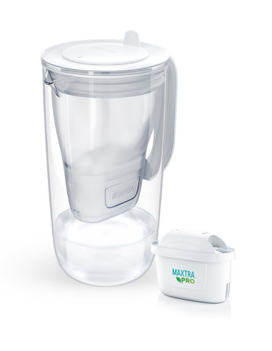 Dzbanek Filtrujący Brita Glass+1 Maxtra Pro Pp (Szary)