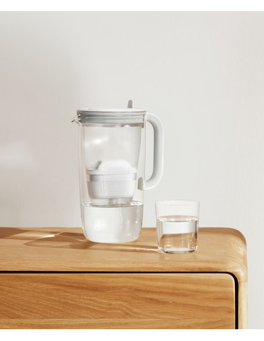 Dzbanek Filtrujący Brita Glass+1 Maxtra Pro Pp (Szary)