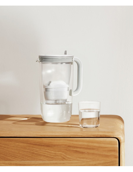 Dzbanek Filtrujący Brita Glass+1 Maxtra Pro Pp (Szary)