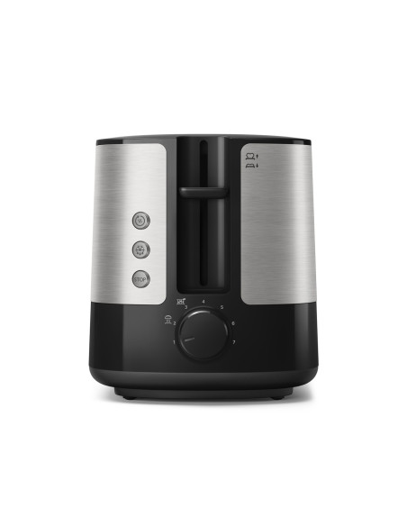 Philips Viva Collection Hd2635/90 Toster 7 2 Kaw. Czarny, Tytan