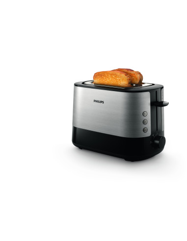 Philips Viva Collection Hd2635/90 Toster 7 2 Kaw. Czarny, Tytan