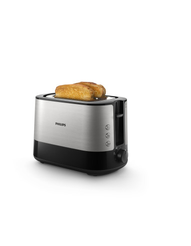 Philips Viva Collection Hd2635/90 Toster 7 2 Kaw. Czarny, Tytan