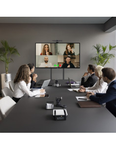 Maclean Stand / Wózek Do Tv, Półka Na Kamerę, Na Kółkach, 37-70", Max. Obciążenie 45Kg/5Kg Półka, Max. Vesa 600X400 Mc-113 B 2