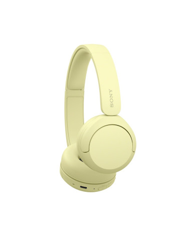 Słuchawki Bezprzewodowe Sony Wh-Ch520 Koloru Żółtego