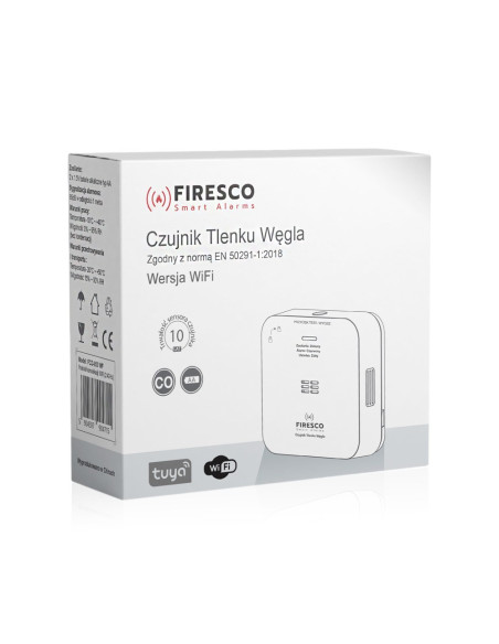 Czujnik Czadu Z Funkcją Komunikacji Fco-850 Wf