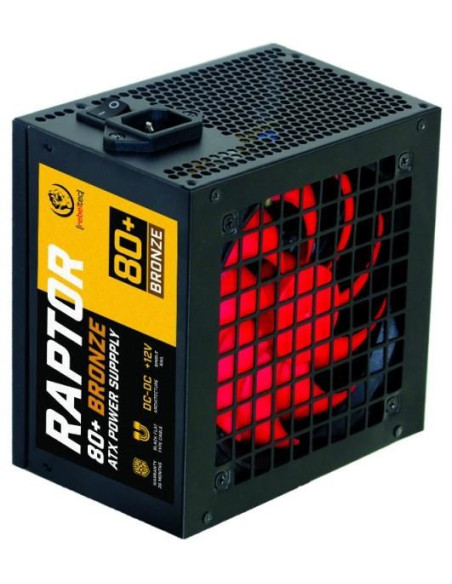 Zasilacz Atx Rebeltec Raptor 600W, Bronze 80+, Single Rail, Dc-Dc