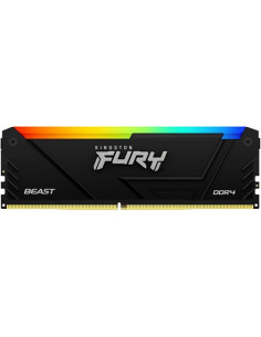 Kingston Technology Fury Beast Rgb Moduł Pamięci 8 Gb 1 X 8 Gb Ddr4 3200 Mt/S 2