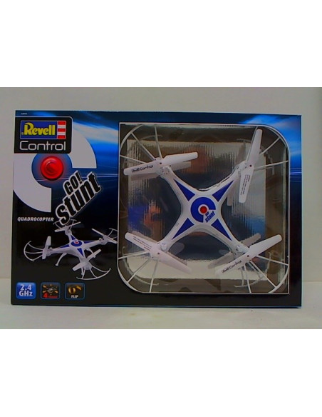 Revell Go! Stunt 4 Wirn. Quadcopter 380 Mah Niebieski, Biały