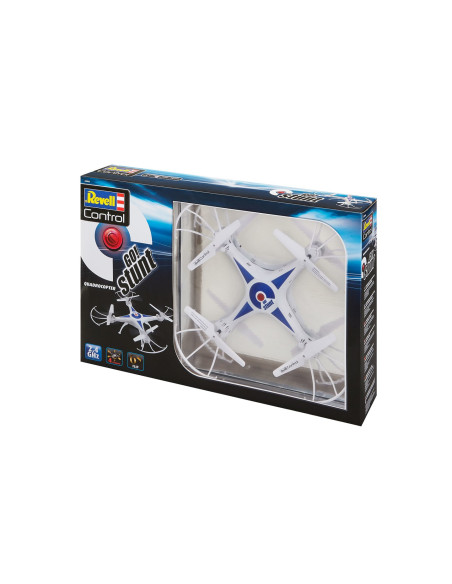 Revell Go! Stunt 4 Wirn. Quadcopter 380 Mah Niebieski, Biały