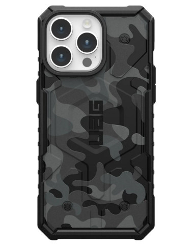 Urban Armor Gear 114303114061 Pokrowiec Na Telefon Komórkowy 17 Cm (6.7") Czarny, Kamuflaż, Szary