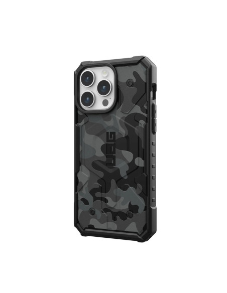 Urban Armor Gear 114303114061 Pokrowiec Na Telefon Komórkowy 17 Cm (6.7") Czarny, Kamuflaż, Szary