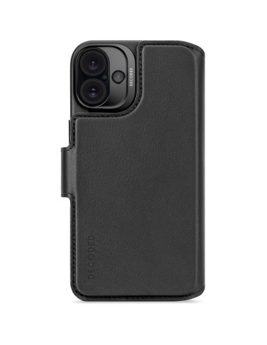 Skórzana Obudowa Ochronna Do Iphone 16 Plus Kompatybilna Z Magsafe (Black)