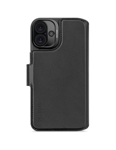 Skórzana Obudowa Ochronna Do Iphone 16 Plus Kompatybilna Z Magsafe (Black)