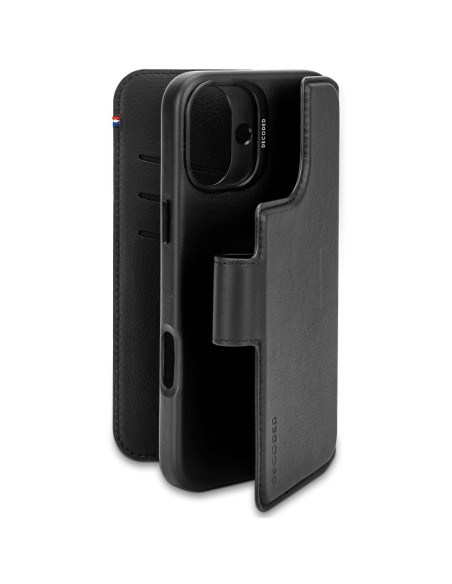 Skórzana Obudowa Ochronna Do Iphone 16 Plus Kompatybilna Z Magsafe (Black)