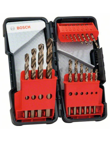 Bosch Zestaw Wierteł Do Metalu Hss-Co  18Szt. Toughbox