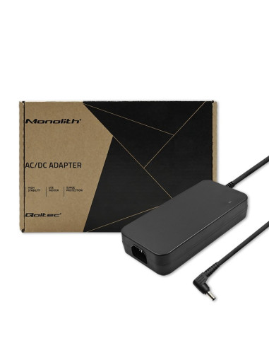 Qoltec 51532 Adapter Zasilający/ Inwentor Wewnętrzna 180 W Czarny