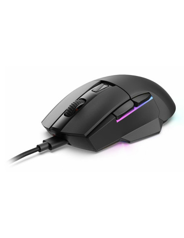 Mysz Optyczna Rgb Skiller Sgm50W Czarna + Stacja