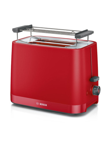 Bosch Tat3M124 Toster 2 Kaw. 950 W Czerwony