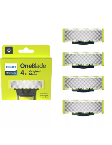 Wymienne Ostrza Philips Qp 240/50 One Blade (4 Szt.)