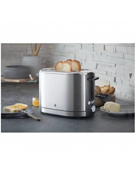 Wmf Bueno Pro - 2 Płyty - Srebrny - Stal Nierdzewna - Poziomica - Pokrętło - 870 W - 220 - 240 V
