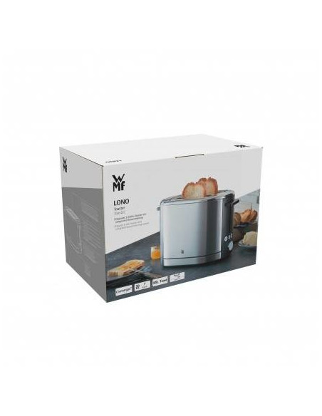 Wmf Bueno Pro - 2 Płyty - Srebrny - Stal Nierdzewna - Poziomica - Pokrętło - 870 W - 220 - 240 V