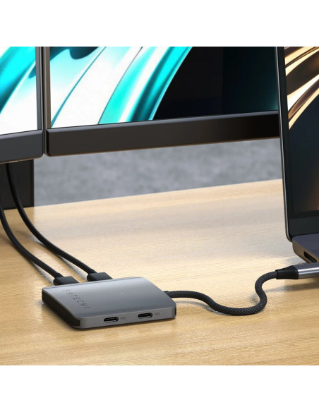 Satechi - Hub - Z Power Delivery - 4 X Usb-C 3.2 Gen 2 - Komputer Stacjonarny